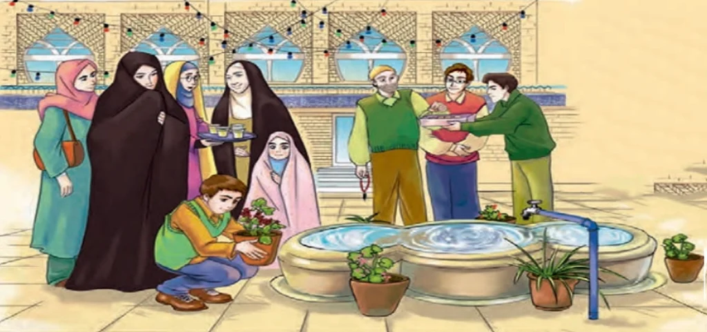جواب سوالات درس دوم نگارش فارسی دوم ابتدایی