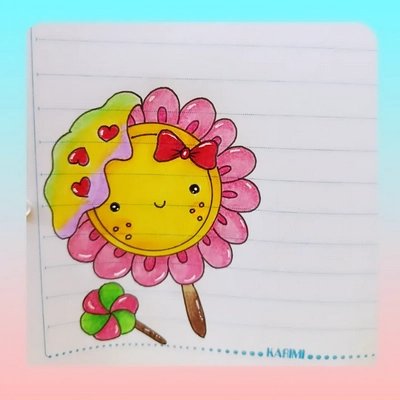 ۲۰۰ ایده تزیین دفتر مشق و املا با مداد رنگی در طرح های جدید ۱۴۰۴ تزیین دفتر مشق خلاقانه