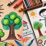 easy childrens drawing cover