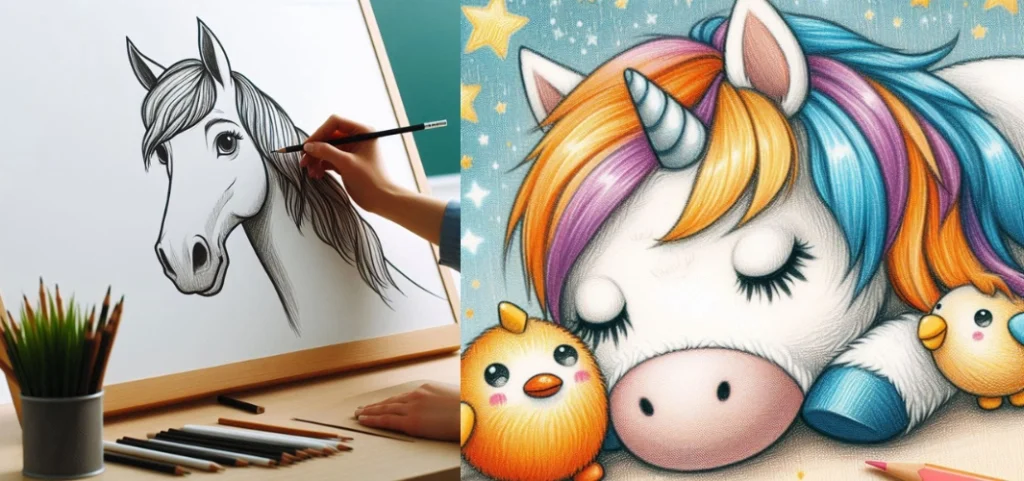 horse painting cover