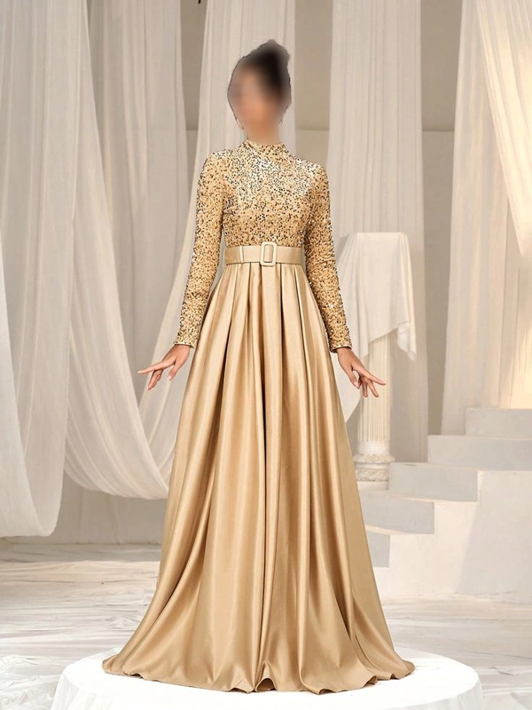 لباس مجلسی پوشیده مناسب پاییز لباس مجلسی پوشیده