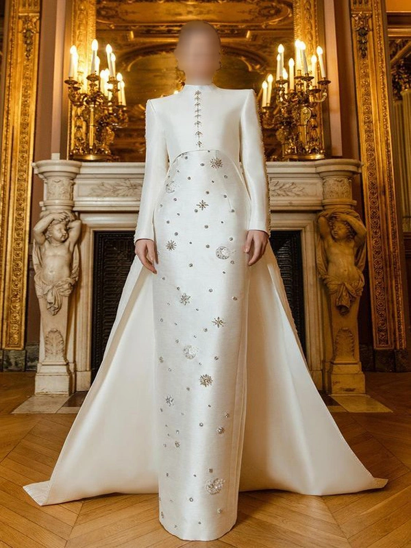 لباس مجلسی پوشیده مناسب پاییز لباس مجلسی پوشیده