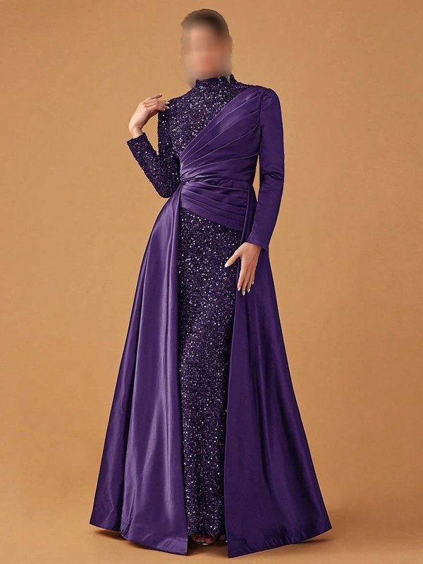 لباس مجلسی پوشیده مناسب پاییز لباس مجلسی پوشیده