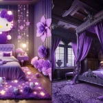 دکوراسیون اتاق خواب دخترانه لاکچری