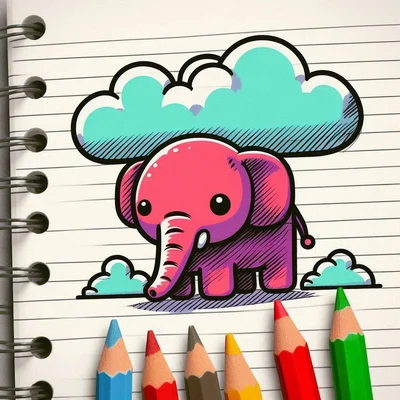 حاشیه دفتر نقاشی؛ جدیدترین طرح های کیوت که دفتر و جذاب می کنه drawing notebook border cute designs notebook attractive 209