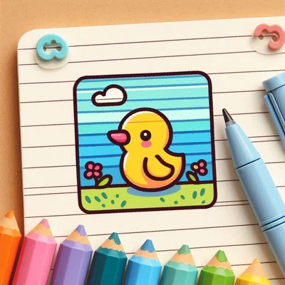 حاشیه دفتر نقاشی؛ جدیدترین طرح های کیوت که دفتر و جذاب می کنه دفتر نقاشی زرد