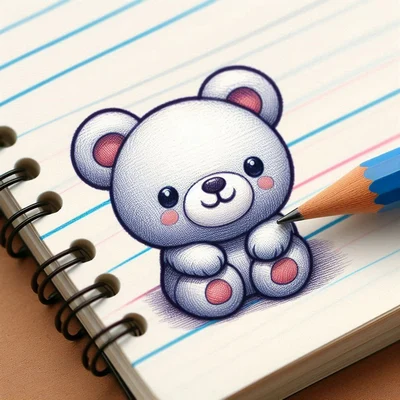 ایده های دفتر نقاشی نقاشی خرس