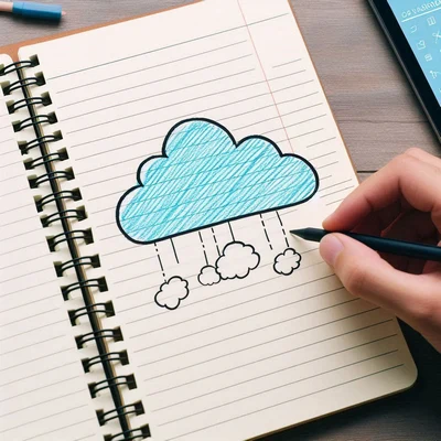 ایده های دفتر نقاشی نقاشی ابر