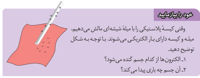 خود را بیازمایید صفحه ۸۰ علوم هشتم با جواب
