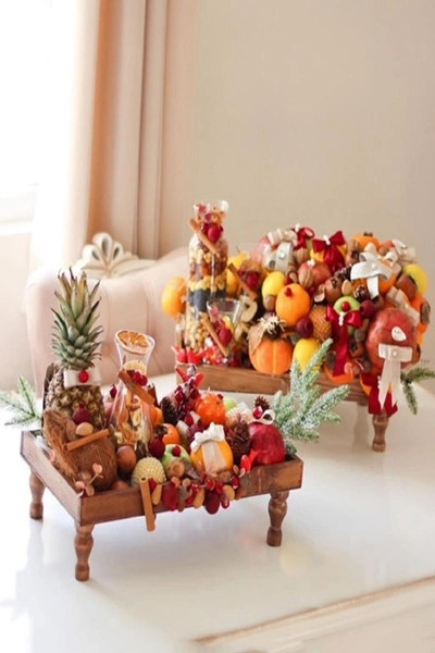 تزیین سفره شب یلدا لاکچری عروس؛ روایت شکوه، اصالت و سلیقه ایرانی تزیین سفره شب یلدا لاکچری عروس