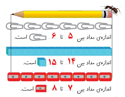 جواب با ابزار کار کن صفحه ۱۴۵ ریاضی اول