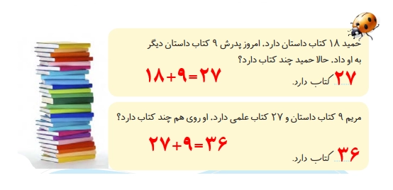 جواب بشمار و بنویس صفحه ۱۶۱ ریاضی اول